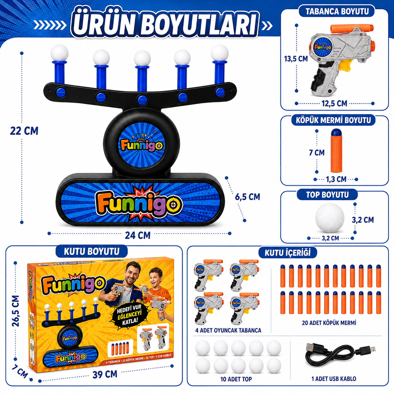 Havada Süzülen Hareketli Hedef Vurma Oyunu